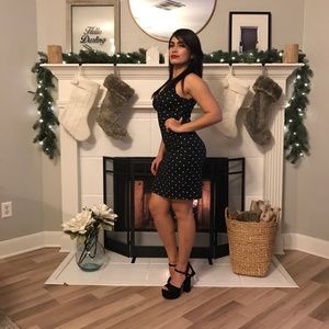 Polka Doll Dress Vintage Style